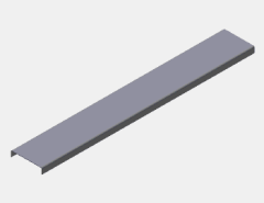 EAE 060 UKE 50 TO KAPAK ,H60 (mm) ,A50(mm),T1,2(mm)-(Kablo-Tava-Sistemleri)