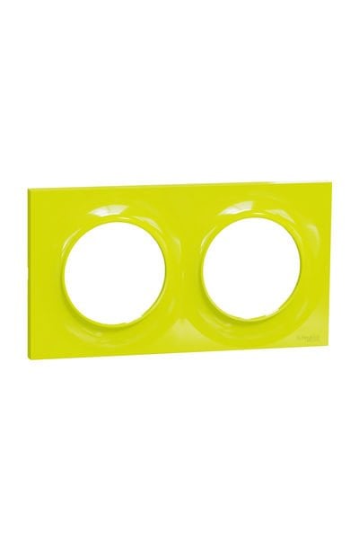 Schneider (S520704H) Odace Styl Verde İkili Çerçeve