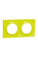 Schneider (S520704H) Odace Styl Verde İkili Çerçeve