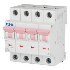 Eaton PL7-D2/4 Minyatür Devre Kesici - 10kA - D eğrisi - 4x2A (165201)