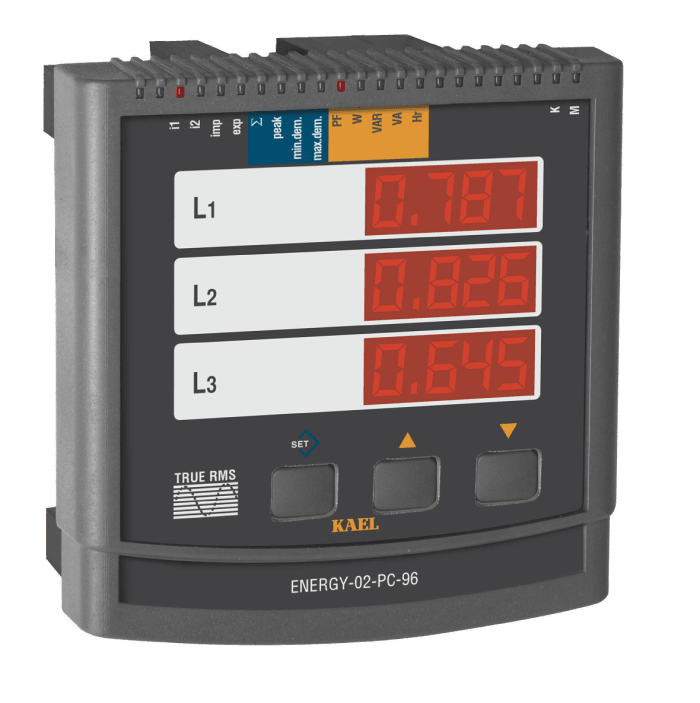 Kael  ENERGY-02-PC-96 ENERJİ VE GÜÇ ÖLÇER