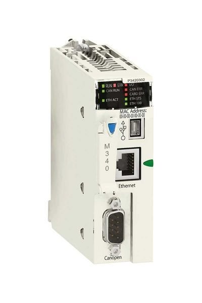 Schneider (BMXP3420302) CPU340-20 Ethernet CANopen CPU