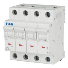 Eaton PL7-D1/4 Minyatür Devre Kesici - 10kA - D eğrisi - 4x1A (165194)