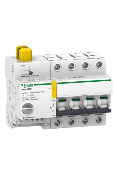 Schneider (A9C62416) Reflex iC60N 4P 16A C Eğrisi