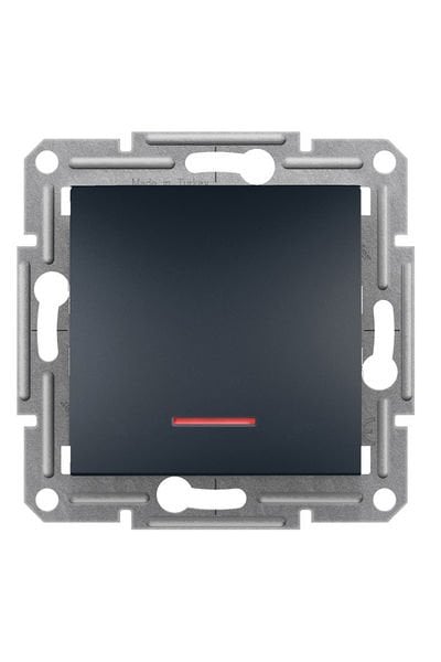 Schneider (EPH1400171) Asfora Işıklı Anahtar Antrasit