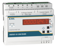 Kael  ENERGY-01-DIN ENERJİ VE GÜÇ ÖLÇER
