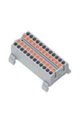 GWEST GW C2.5-24A (2.5mm²) RAY MONTAJLI DAĞITIM BLOĞU