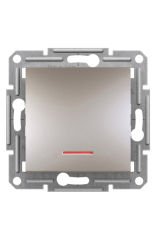Schneider (EPH1400169) Asfora Işıklı Anahtar Bronz