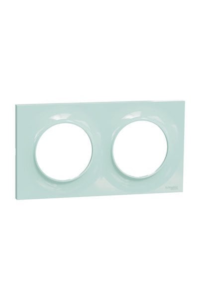 Schneider (S520704C) Odace Styl Açık Mavi İkili Çerçeve