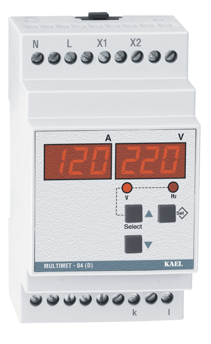 Kael  MULTIMET-04-DIN MULTİMETRE
