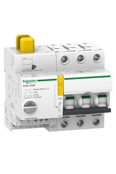 Schneider (A9C62316) Reflex iC60N 3P 16A C Eğrisi