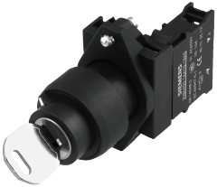 Siemens 3SB6110-4AA11-1BA0 Komple Kilitli Mandal Butonlar Plastik Kalıcı 0-1 1NO
