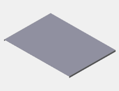 EAE 040 UKE 500 TO KAPAK ,H40 (mm) ,A500(mm),T1,2(mm)-(Kablo-Tava-Sistemleri)