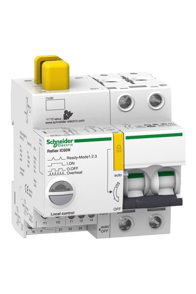 Schneider (A9C62240) Reflex iC60N 2P 40A C Eğrisi