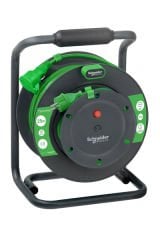 Schneider (IMT33151) Kablo Makarası Geniş, IP44, HO5VVF 3G1.5 25mt kablolu, topraklı