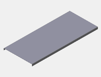 EAE 040 UKE 150 TO KAPAK ,H40 (mm) ,A150(mm),T1,2(mm)-(Kablo-Tava-Sistemleri)