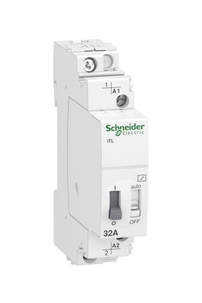 Schneider (A9C30831) iTL Darbe Akım Anahtarları,  32A 1P 230VAC/110VDC