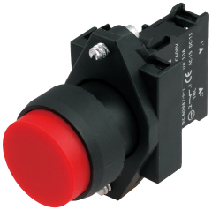 Siemens 3SB6110-0AB50-1BA0 Komple Yay Dönüşlü Butonlar Plastik Mavi 1NO