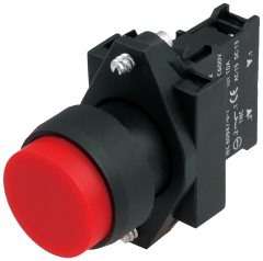 Siemens 3SB6110-0AB40-1BA0 Komple Yay Dönüşlü Butonlar Plastik Yeşil 1NO