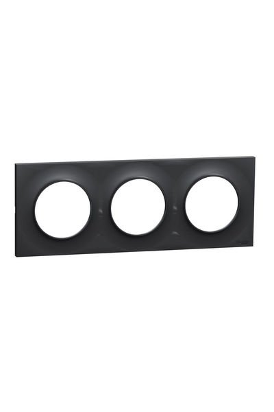 Schneider (S540706) Odace Styl Antrasit Üçlü Çerçeve