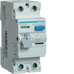 RCCB 2P 63A 30mA AC