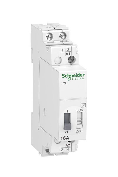 Schneider (A9C30812) iTL Darbe Akım Anahtarları, 16A 2P 230VAC/110VDC