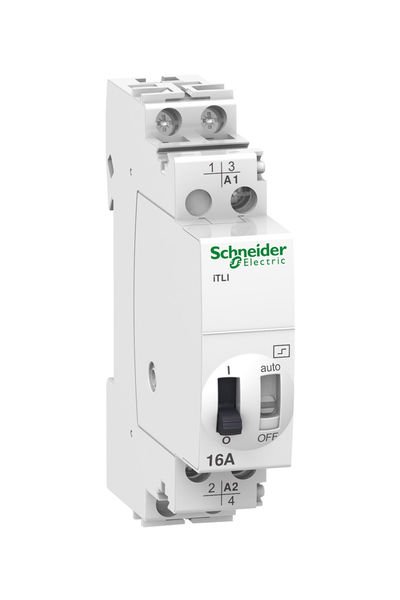 Schneider (A9C30215) iTLI Enversör Darbe Akım Anahtarları, 16A 1P 48VAC/24VDC
