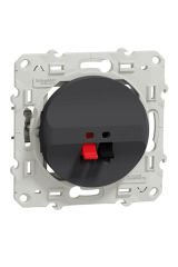 Schneider (S540487) Odace Hoparlör Prizi - Antrasit
