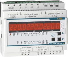 Kael  MULTISER-11-PC-DIN ŞEBEKE ANALİZÖRÜ TFT EKRAN