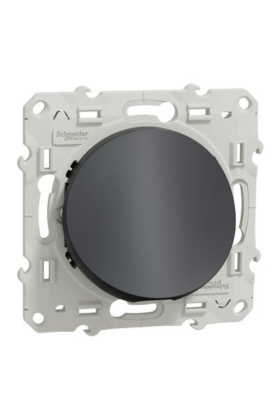 Schneider (S540662) Odace Kablo çıkışı - Antrasit