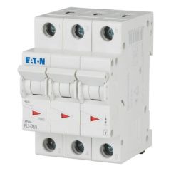 Eaton PL7-D3/3 Minyatür Devre Kesici - 10kA - D eğrisi - 3x3A (165141)