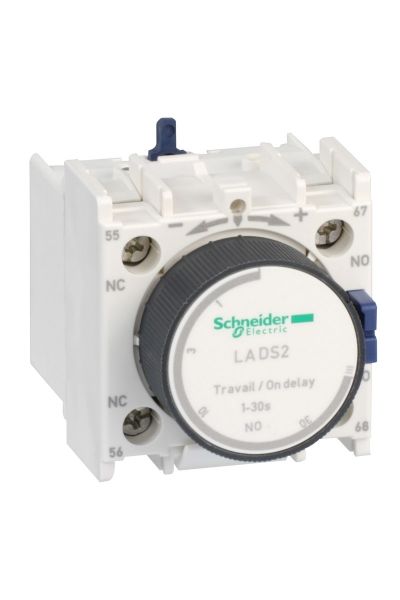 Schneider (LADS2) TeSys Deca Yıldız/Üçgen Gecikmeli Pinomatik Zaman Rölesi 1-30sn 1NA1NK