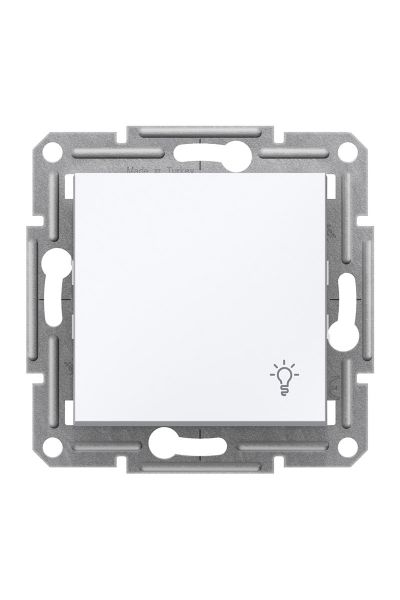 Schneider (EPH0970121) Asfora Liht butonu (ışık işaretli) çerçevesiz