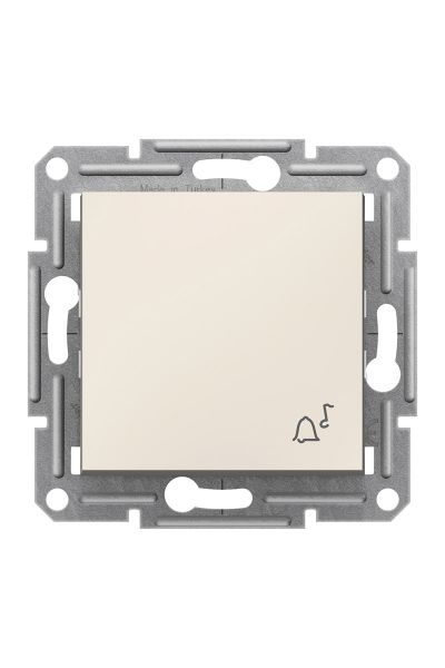 Schneider (EPH0870123) Asfora Liht butonu (zil işaretli) çerçevesiz