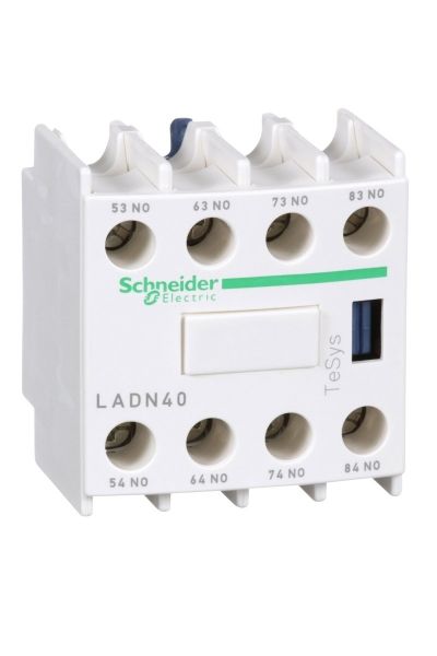 Schneider (LADN40) TeSys Deca Yardımcı kontak bloğu 4NA