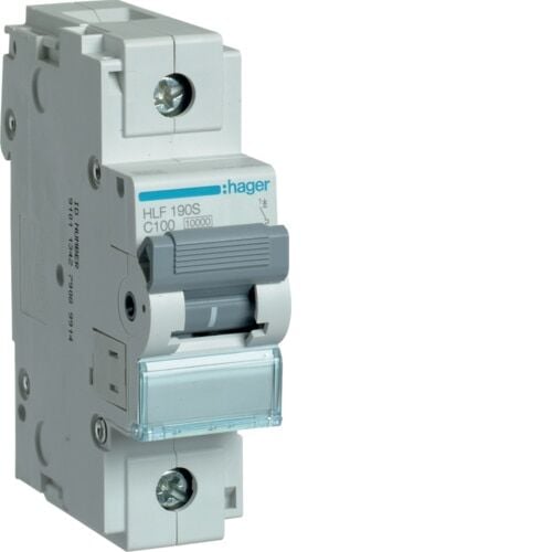 1P 100A Otomatik Sigorta 10kA C Eğrisi