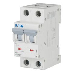 Eaton PL7-D16/2 Minyatür Devre Kesici - 10kA - D eğrisi - 2x16A (263381)