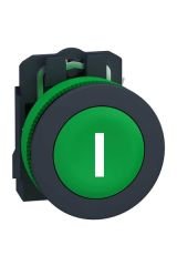 Schneider (XB5FA3311) İşaretli Yaylı Buton Kırmızı 1 NA