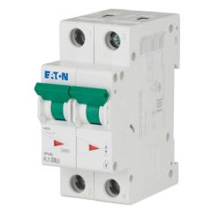 Eaton PL7-D6/2 Minyatür Devre Kesici - 10kA - D eğrisi - 2x6A (263368)