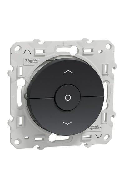 Schneider (S540208) Odace Jaluzi kumanda anahtarı, kilitli - Antrasit