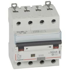 Legrand (411205) DX³ RCBO 16A 4P AC tipi 300mA