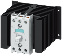 Siemens 3RF2450-1AB55 ÜÇ FAZLI YARI İLETKEN KONTAKTÖRLER SIRIUS SC; İKİ FAZDAN KONTROLLÜ TİPLER; İŞLETME GERİLİMİ 48-600V; KUMANDA GERİLİMİ 230V AC; 50A