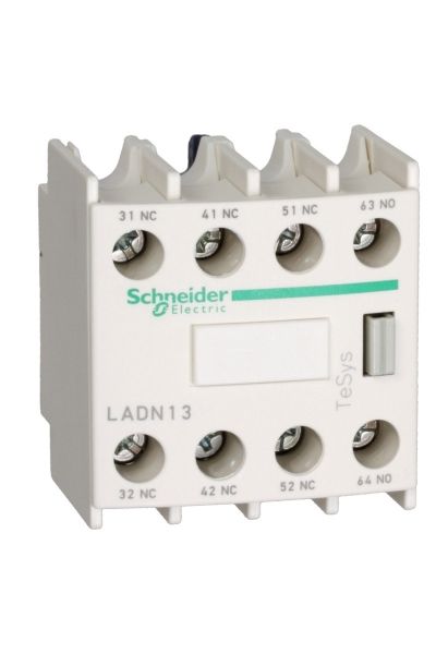 Schneider (LADN04) TeSys Deca Yardımcı kontak bloğu 4NK
