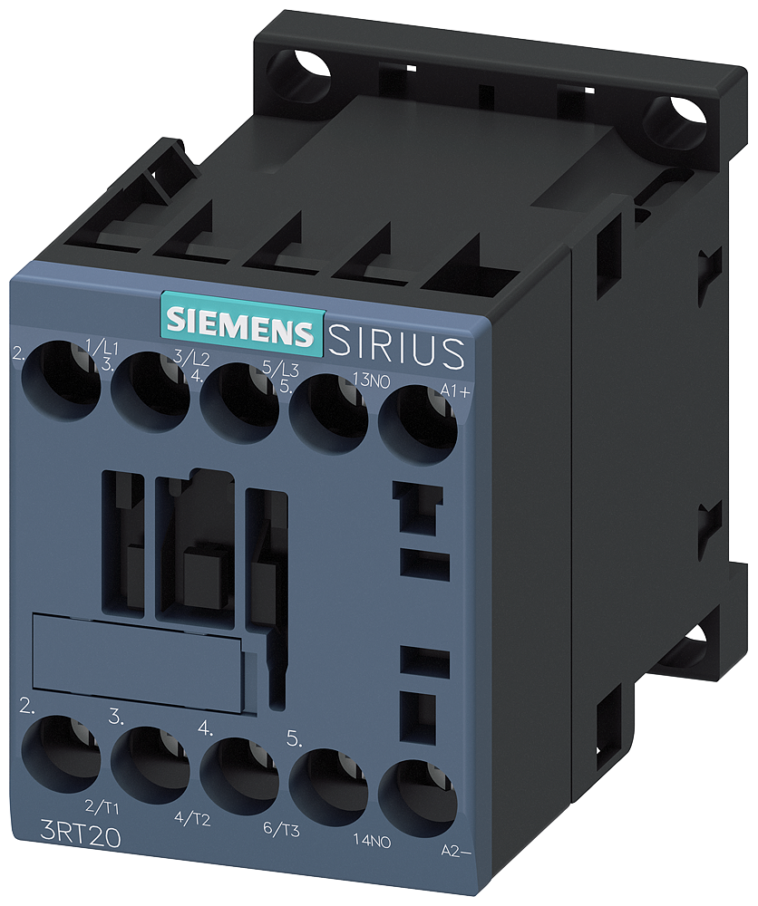 Siemens 3RT2015-1BF41 Güç kontaktörü, AC-3e/AC-3, 7 A, 3 kW / 400 V, 3 kutuplu, 110 V DC, yardımcı kontaklar: 1 NO, vidalı terminal, boyut: S00