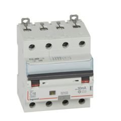 Legrand (411186) DX³ RCBO 16A 4P AC tipi 30mA