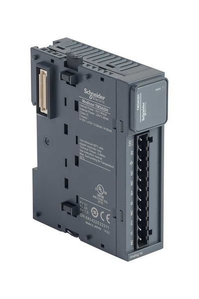 Schneider (TM3AI2H)  2 (0-10 V, 4-20 mA) / 1(0-10 V, 4-20 mA)