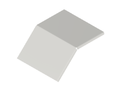 EAE 040 CTE 400 DD45° ,H40 (mm) ,A400 (mm),T2(mm)-(Kablo-Tava-Sistemleri)