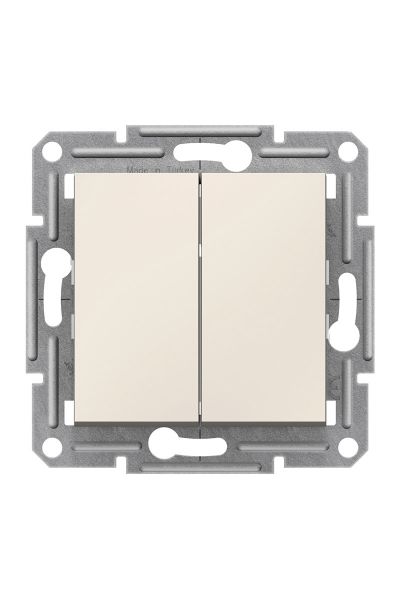 Schneider (EPH0370123) Asfora Komütatör çerçevesiz