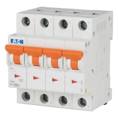 Eaton PL7-C63/4 Minyatür Devre Kesici - 10kA - C eğrisi - 4x63A (165189)