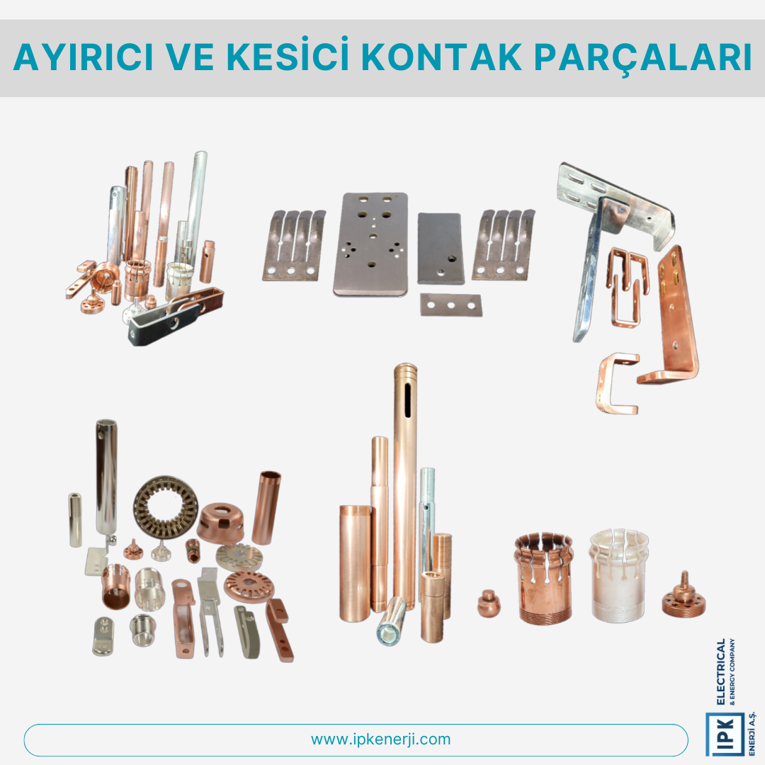 BARAFLEX AYIRICI VE KESİCİ KONTAK PARÇALARI